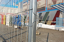 Крепление временного ограждения 51 мм цинк, фото 3