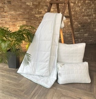 Одеяло "PREMIUM ALOE VERA" алоэ 1,5 сп всесезонное, "СН-Текстиль" арт. ОSАV-PR-15