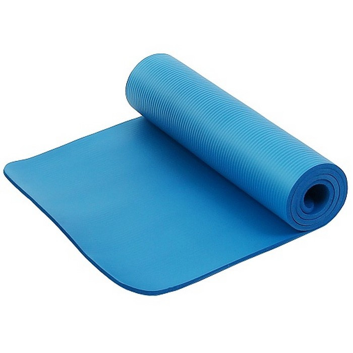 Коврик для фитнеса гимнастический Artbell YL-YG-114-12 NBR 12мм синий, фото 1