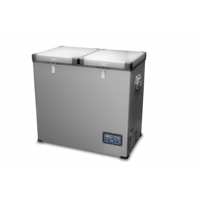 Переносной автохолодильник Компрессорный автохолодильник Indel B TB118DD Steel - фото 1 - id-p131652455