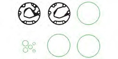 Набор прокладок и уплотнителей корпуса компрессора автокондиционера EK2112 (2400015) Gasket Seal Kit - фото 1 - id-p167818852