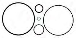 Набор уплотнительных колец компрессора автокондиционера EK2327 O-Ring Seal Kit - фото 1 - id-p167818922