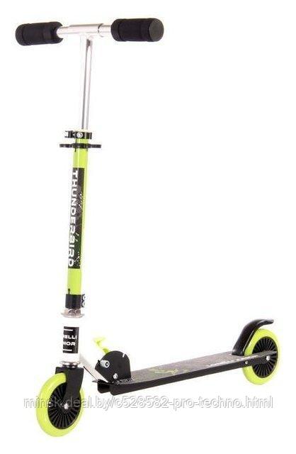 Двухколесный детский самокат Lorelli Thunderberd green