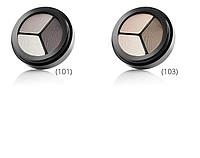 Paese Тройные тени для век с перламутровыми частицами Luxus Eye Shadows 5 гр, Тон 101