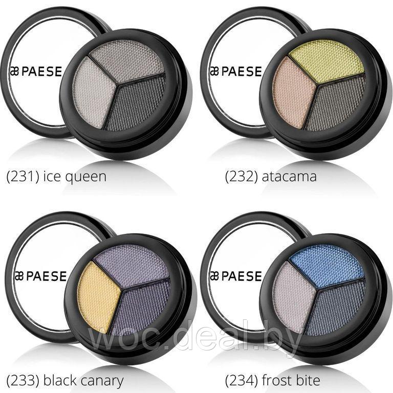 Paese Тройные тени для век с сатиновой текстурой Opal Eye Shadows 5 гр, Тон 231 - фото 1 - id-p167846587