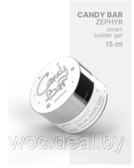 CosmoLac Гель для наращивания Candy Bar Smart Zephyr 15 мл - фото 1 - id-p167849494