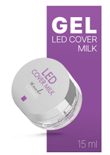 CosmoLac Гель для наращивания Led Cover Milk, 15 мл