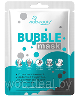 Viabeauty Маска очищающая с гиалуроновой кислотой Bubble Mask - фото 1 - id-p167851989