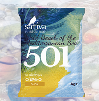 Sativa Пена для ванн Дикий пляж Средиземного моря 501 15 гр