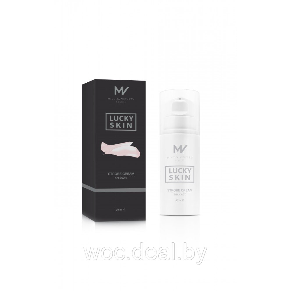 MV Beauty Cosmetics Сияющая основа под макияж Strobe Cream Delicacy 30 мл - фото 1 - id-p167855012