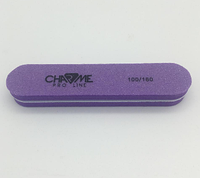 Charme Баф-полировщик закругленный малый Pro Line 100/180, Фиолетовый