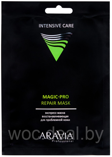 Aravia Professional Тканевая экспресс-маска восстанавливающая для проблемной кожи Magic-Pro Repair Mask - фото 1 - id-p167851295