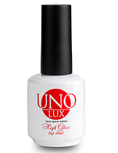 Uno Верхнее покрытие Lux High Gloss Top Coat 15 мл