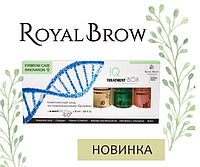 Royal Brow Комплексный уход за поврежденными бровями IQ Treatment