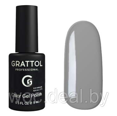 Grattol Гель-лак Классическая коллекция Classic, 9 мл, 019 Pastel Gray - фото 1 - id-p167848881