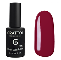 Grattol Гель-лак Классическая коллекция Classic, 9 мл, 020 Red Ruby