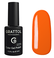 Grattol Гель-лак Классическая коллекция Classic, 9 мл, 029 Orange Red