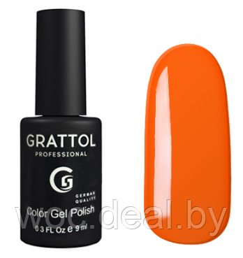 Grattol Гель-лак Классическая коллекция Classic, 9 мл, 029 Orange Red - фото 1 - id-p167848890