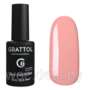 Grattol Гель-лак Классическая коллекция Classic, 9 мл, 044 Light Pink - фото 1 - id-p167848905