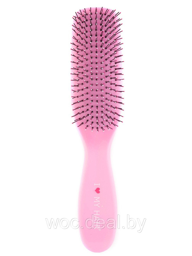 I Love My Hair Щетка для волос матовая Spider Soft Eco M 1501, розовый - фото 1 - id-p167854225