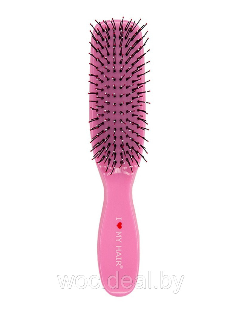 I Love My Hair Щетка для волос глянцевая Spider Classic S 1503, розовый - фото 1 - id-p167854236