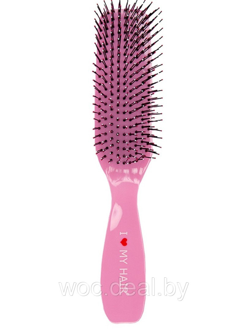 I Love My Hair Щетка для волос глянцевая Spider Classic M 1501, розовый - фото 1 - id-p167854239