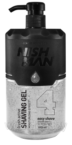 Nishman Гель для бритья 03 Easy Shave Shaving gel, 1000 мл - фото 1 - id-p167853283