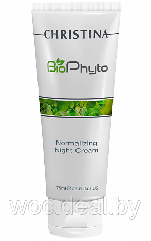 Christina Нормализующий ночной крем Bio Phyto Normalizing Night Cream 75 мл - фото 1 - id-p167851390