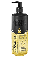 Nishman Гель для бритья Gold One Easy Tattoo Shaving Gel, №7 400 мл