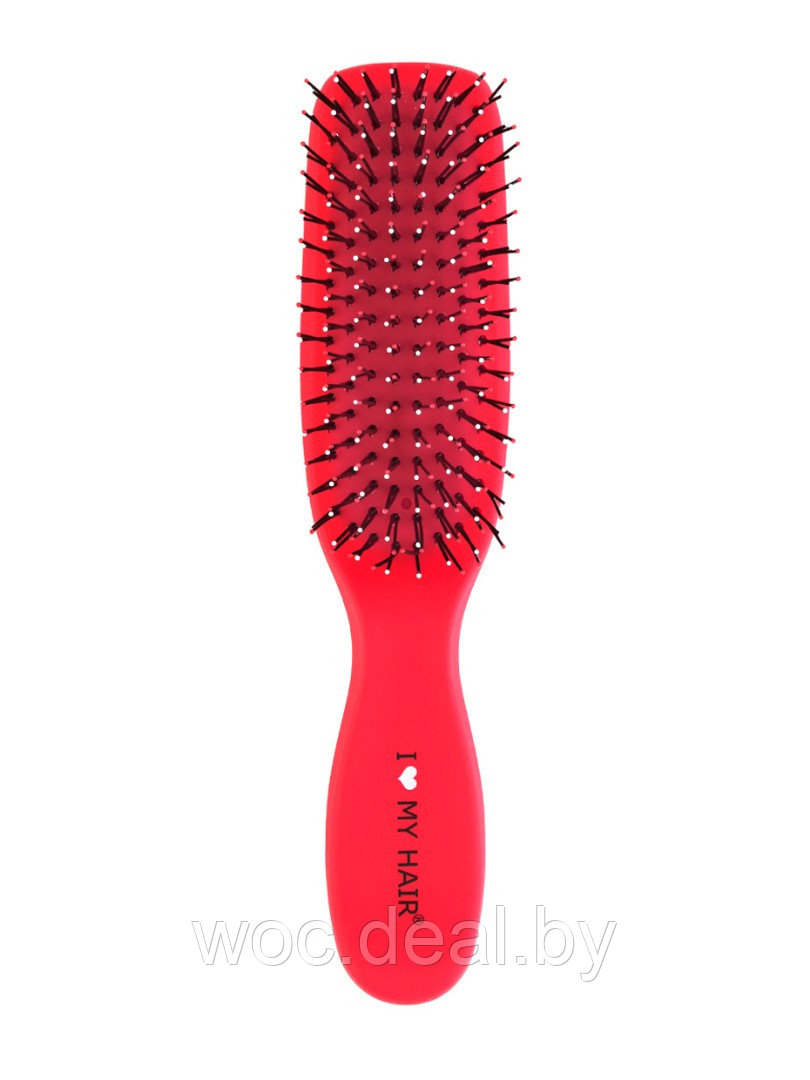 I Love My Hair Щетка для волос матовая Spider Soft Eco S 1503, красный - фото 1 - id-p167854257