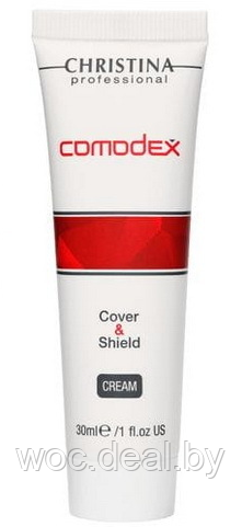 Christina Крем с тонирующим эффектом с SPF20 Comodex Cover & Shield Cream 30 мл - фото 1 - id-p167851412