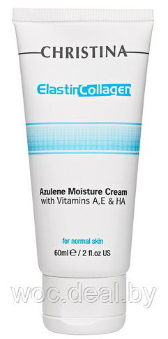 Christina Увлажняющий крем Elastin Collagen Azulene Moisture Cream, 60 мл - фото 1 - id-p167851420