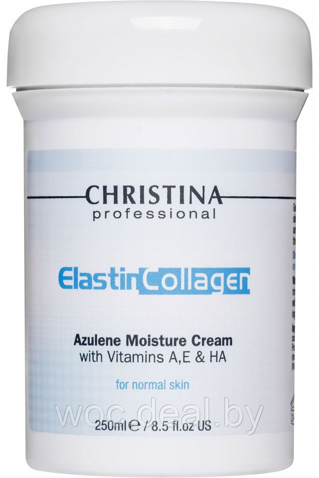 Christina Увлажняющий крем Elastin Collagen Azulene Moisture Cream, 250 мл - фото 1 - id-p167851421