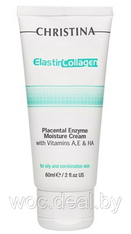 Christina Увлажняющий крем Elastin Collagen Placental Enzyme Moisture Cream, 60 мл - фото 1 - id-p167851424