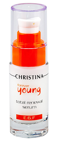 Christina Омолаживающая сыворотка для кожи лица и шеи Forever Young Total Renewal Serum 30 мл - фото 1 - id-p167851426