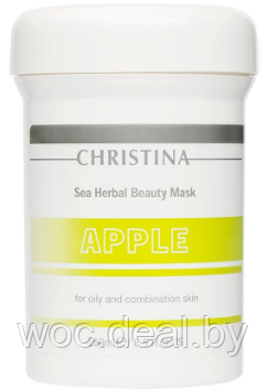 Christina Маска красоты с морскими травами для жирной и комбинированной кожи лица Apple, 250 мл - фото 1 - id-p167851441