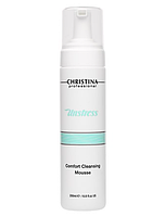 Christina Очищающий мусс для кожи лица и шеи Comfort Cleansing Mousse Unstress 200 мл