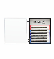 Bombini Ресницы для наращивания изгиб C Mini Mix, 0.10 Mix 5-7