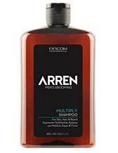 Farcom Шампунь и гель для душа для волос, бороды и тела Multiply Arren