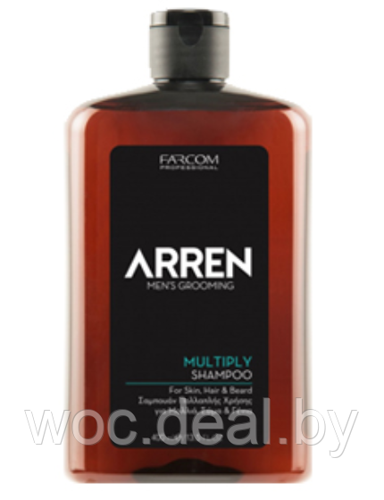 Farcom Шампунь и гель для душа для волос, бороды и тела Multiply Arren - фото 1 - id-p167856306