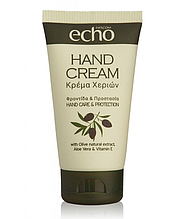 Farcom Увлажняющий крем для рук с экстрактом оливы, витамином Е и алоэ вера Echo, 75 мл