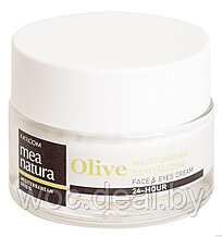 Farcom Увлажняющий и восстанавливающий крем для лица и кожи вокруг глаз Mea Natura Olive 50 мл