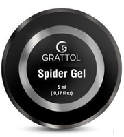 Grattol Гель-паутинка для дизайна Spider Gel 5 мл, White