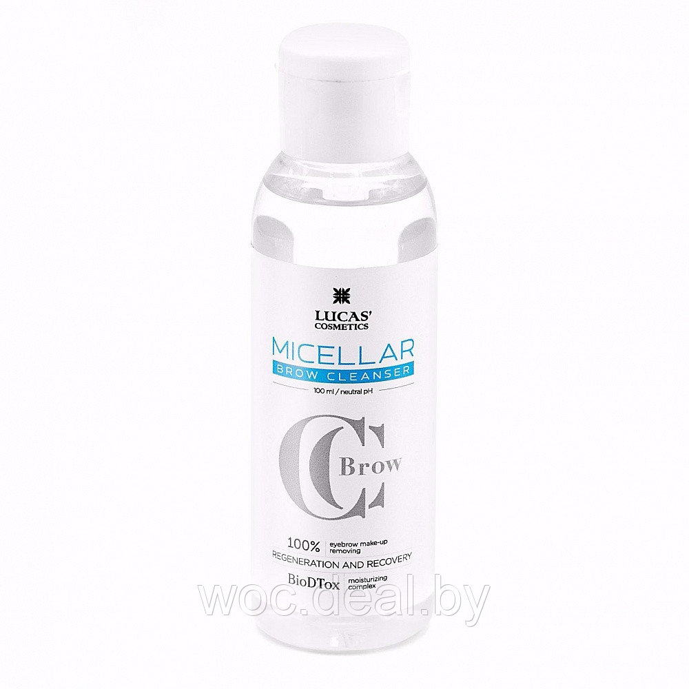 Lucas Cosmetics Мицеллярная вода для бровей 100 мл - фото 1 - id-p167852555