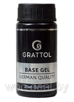 Grattol База каучуковая Base Gel Royal, 20 мл - фото 1 - id-p167849174