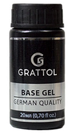 Grattol База каучуковая IQ Rubber Base Gel, 20 мл