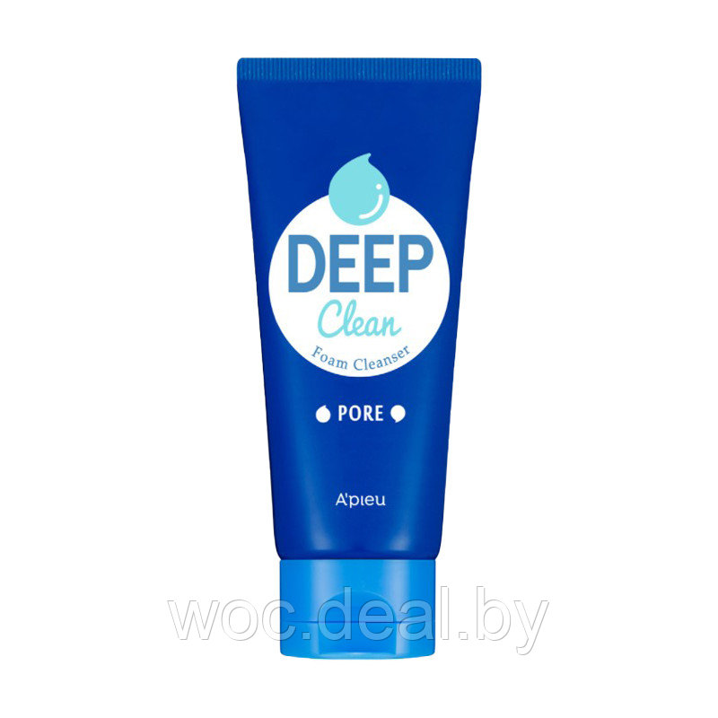 A'PIEU Пенка-скраб для глубокого очищения пор Deep Clean Foam Cleanser Pore, 130 мл - фото 1 - id-p167858396