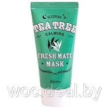 A'PIEU Успокаивающая ночная маска для лица Fresh Mate Tea Tree Mask Soothing 50 мл