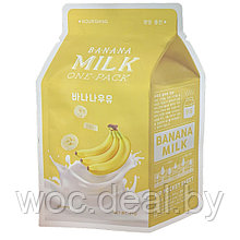 A'PIEU Тканевая маска для лица Milk One-Pack, 21 г, banana