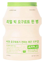 A'PIEU Тканевая маска для лица Real Big Yogurt One-Bottle Apple 21 гр